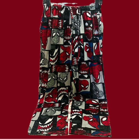 Marvel Spider-Man Red and Black Lounge Pants size M - Picture 1 of 12